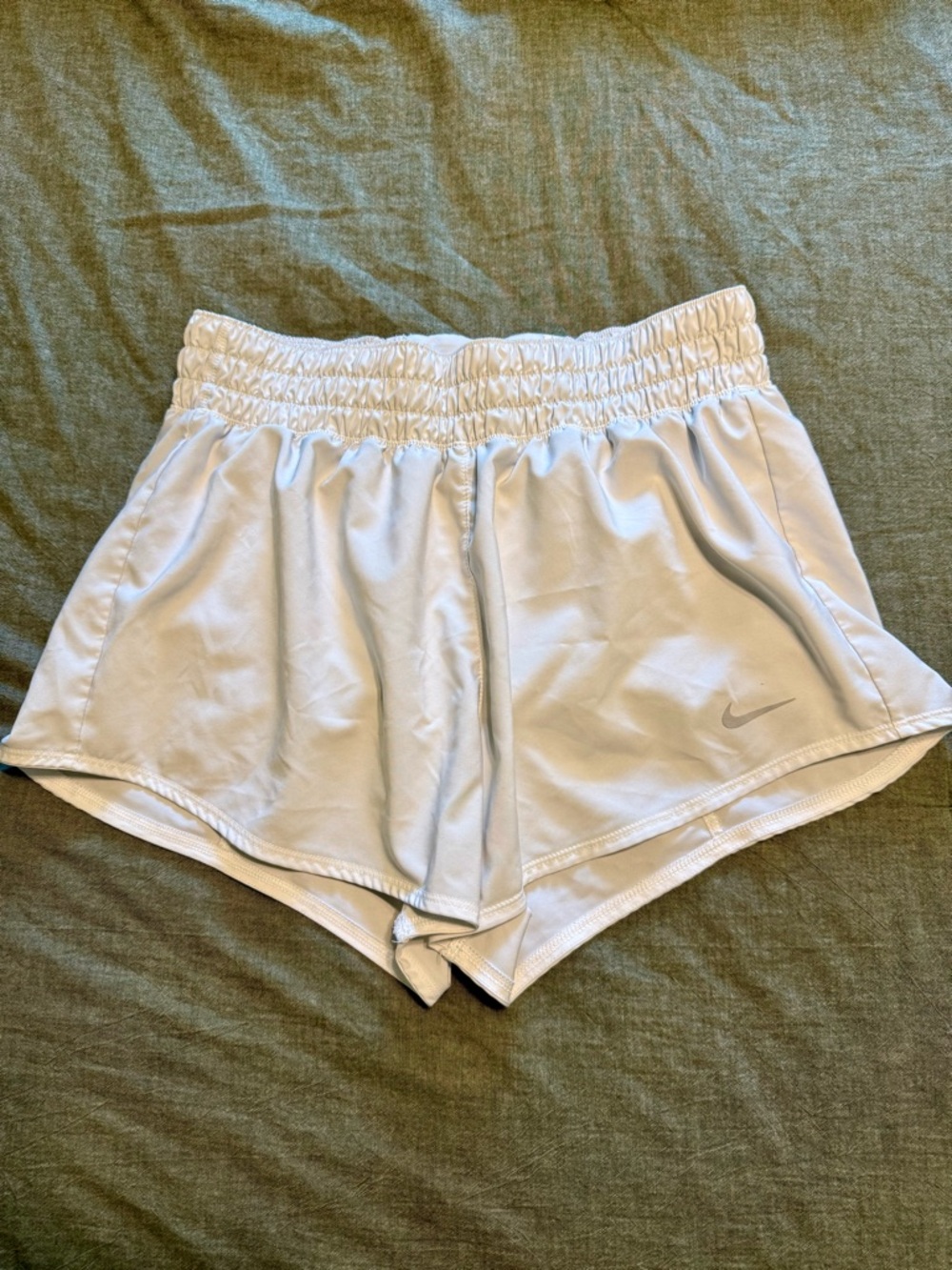 Nike Women's White Lightweight Running Shorts
